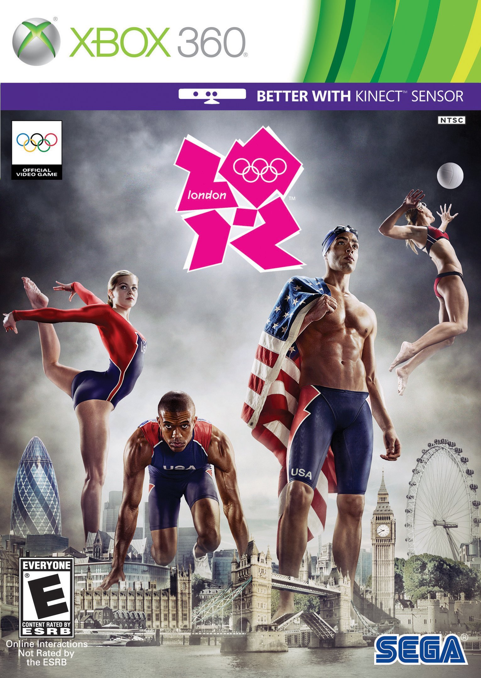 Refurbished Xbox 360 London 2012 Olympic Games Video Game - Official Licensed Sports Game for Xbox 360 Console | Perfect for Olympic Fans & Retro Gaming Enthusiasts