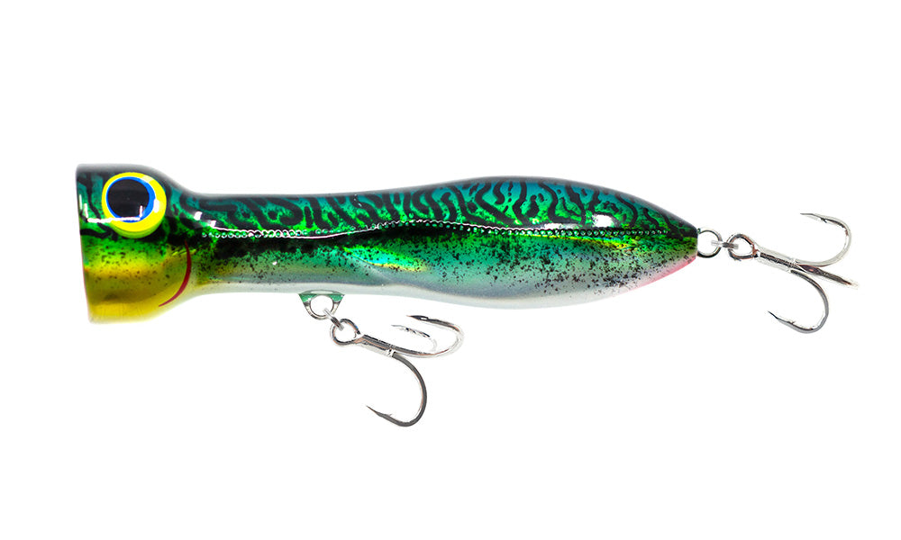Chug Norris 95mm Popper Lure - Premium Fishing Bait for Bass, Trout & Saltwater - Ideal for Topwater Fishing & Casting in Lakes, Rivers & Ocean