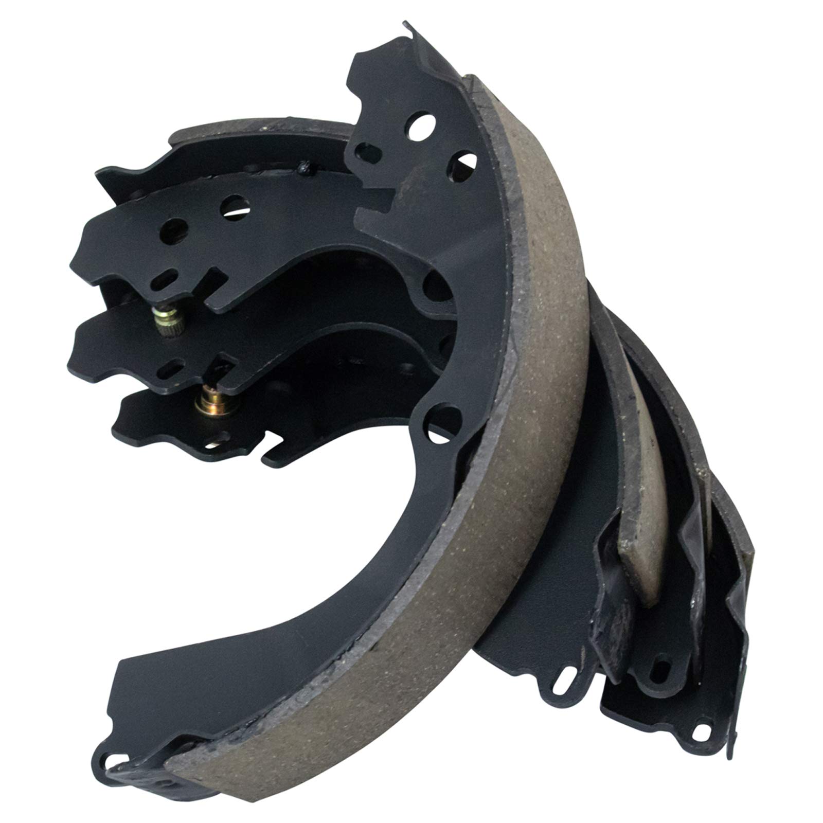 TRQ Rear Brake Drum and Shoe Kit - Compatible with Subaru Forester, Impreza, Legacy - Perfect for Brake System Replacement & Maintenance