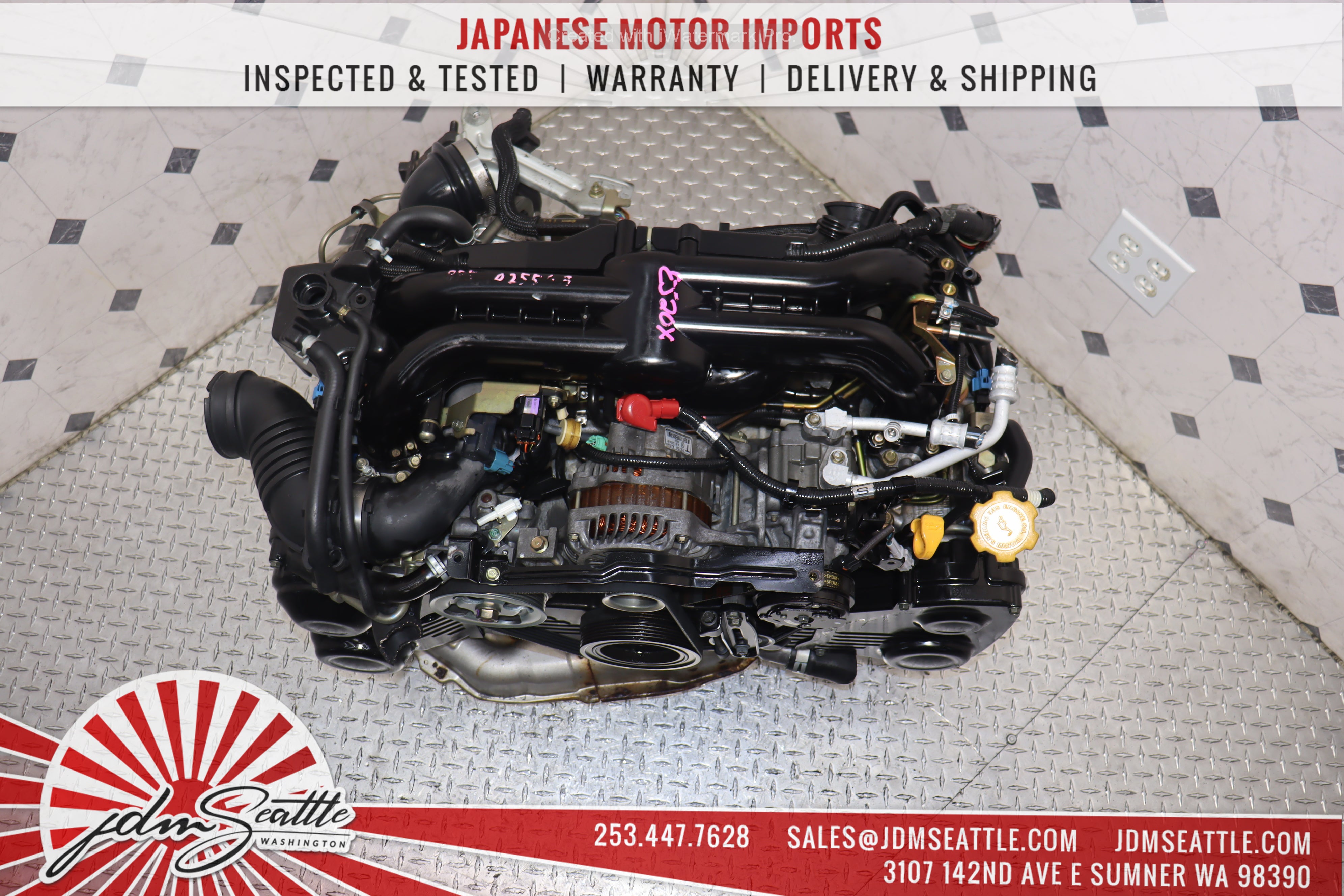 JDM EJ20X 04-06 Subaru Legacy / Forester XT / Baja 2.0L Turbo Engine Upgrade to 2.5L Replacement - Performance Boost for Off-Road & Street Racing