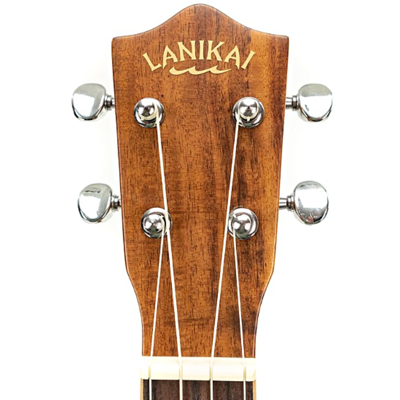 Lanikai 4-String Soprano Ukulele with Chrome Finish - Perfect for Beginners, Travel & Beach Performances