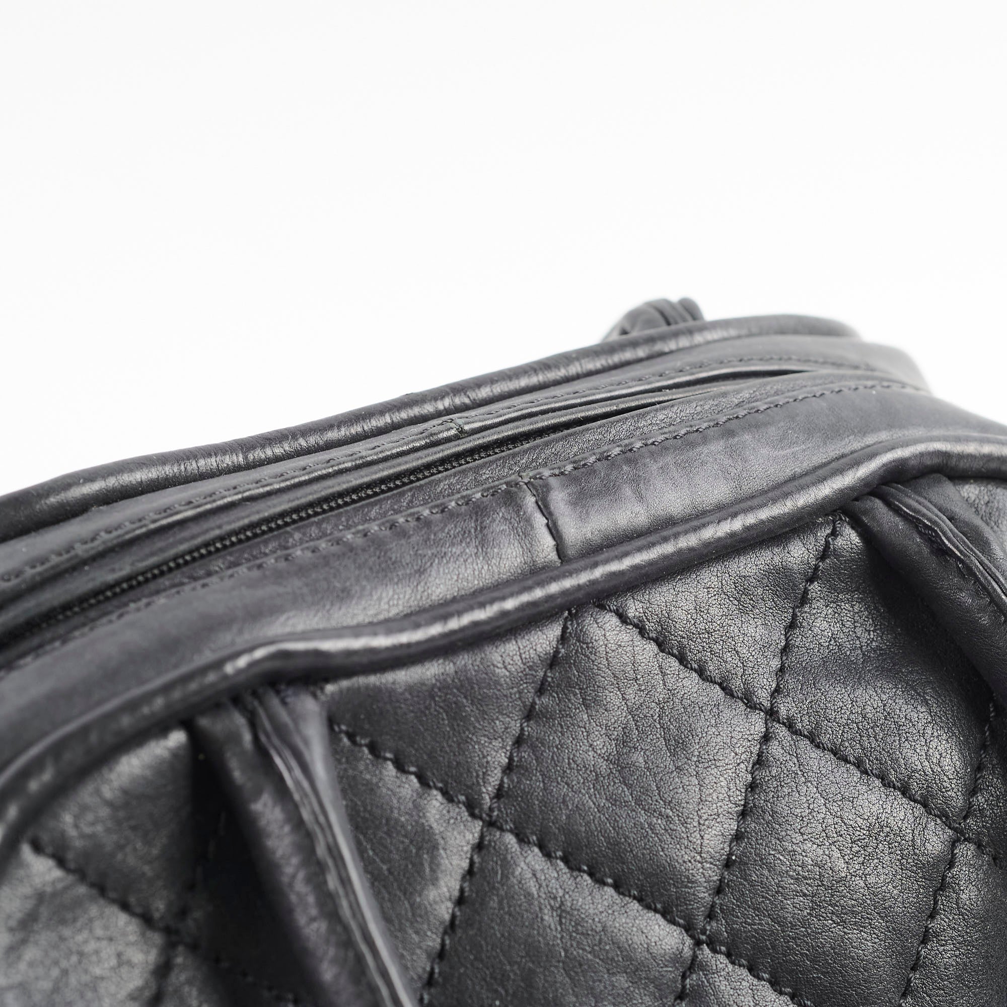 Chanel CC Bowling Bag Black - Luxury Designer Handbag for Women | Perfect for Work, Travel & Evening Events
