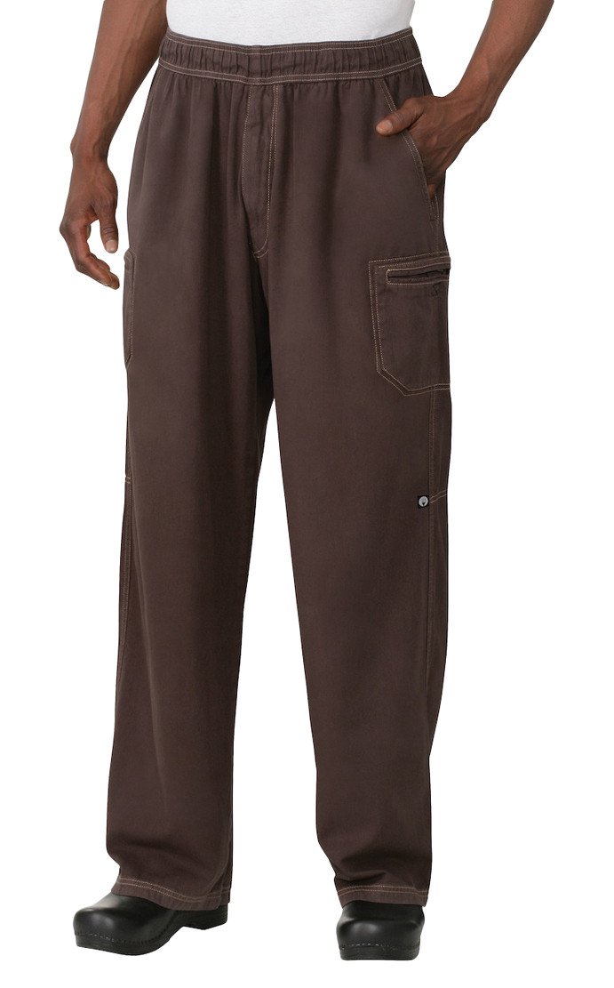 Chef Works Men's Enzyme Utility Chef Pants - Durable & Comfortable Kitchen Work Pants for Professional Chefs & Cooks - Perfect for Restaurant, Catering & Food Service