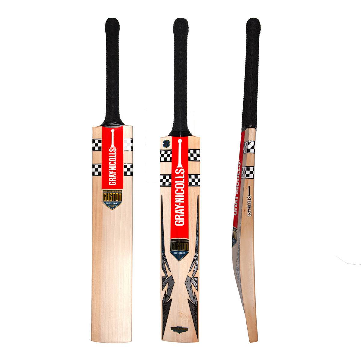 Gray Nicolls ShockWave Gen 2.0 Custom Made Cricket Bat - Premium English Willow for Professional Players - Perfect for T20, ODI and Test Matches