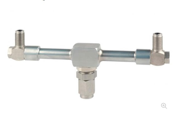Fluke P5544 Two Gauge Stand - Heavy Duty Dual Gauge Holder for Industrial Pressure Testing (Model 4185767) - Perfect for HVAC, Plumbing, and Automotive Repair Shops