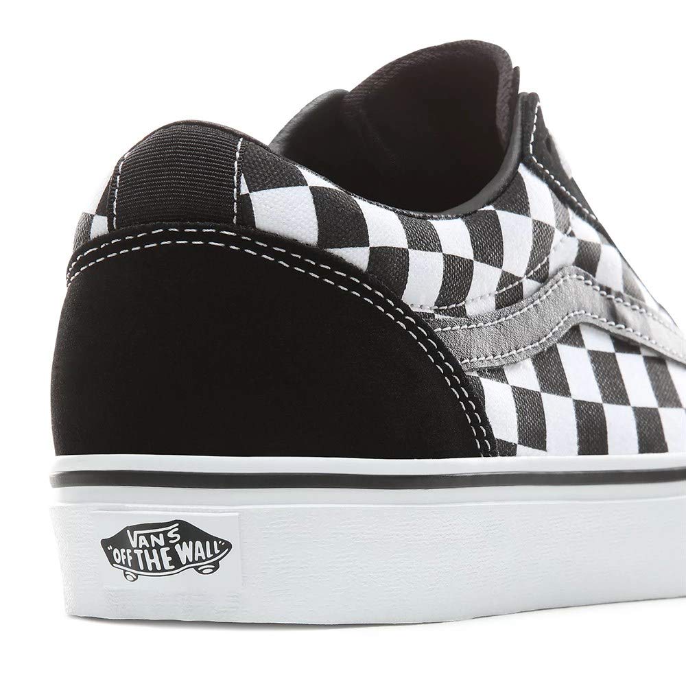 Vans Men's Ward Sneaker - Classic Canvas Low Top Casual Shoes for Walking, Skateboarding & Streetwear Fashion