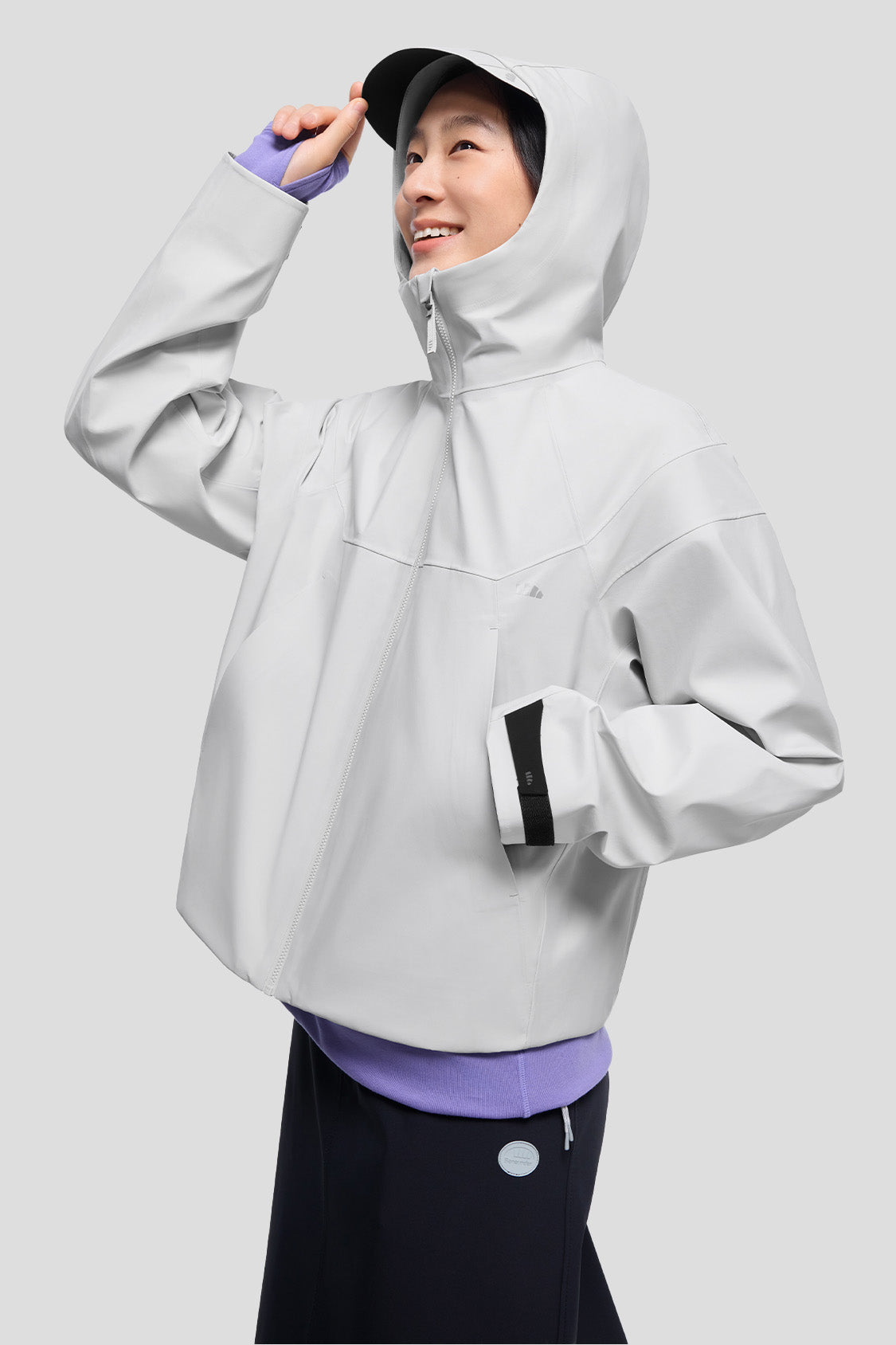 ThermaTrio Women's 3-in-1 Convertible Jacket - Waterproof Windbreaker with Removable Fleece Liner for Hiking, Camping & Outdoor Adventures