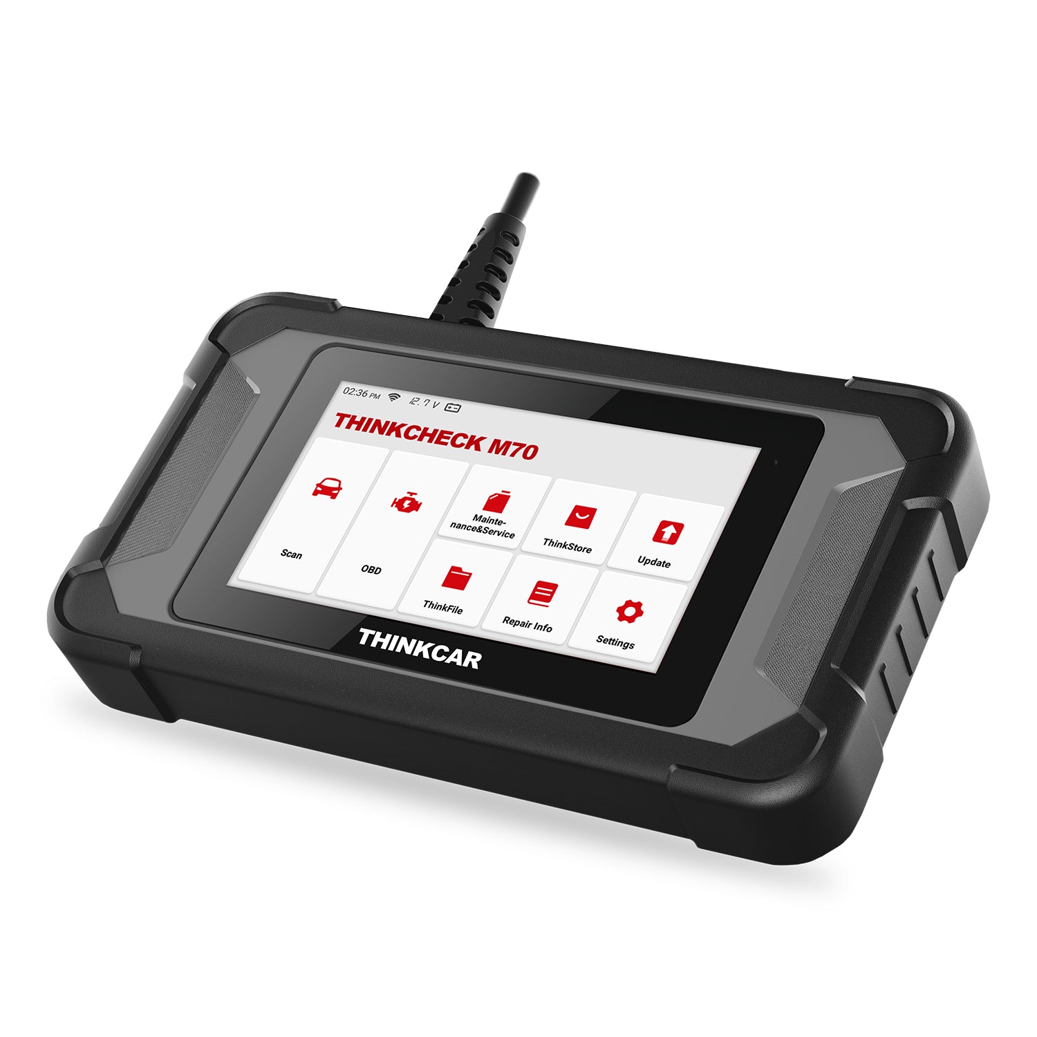 THINKCHECK M70 5-in-1 Full System OBD2 Scanner - Professional Car Diagnostic Tool with Tablet, Code Reader & Comprehensive Vehicle Scan for Mechanics | Perfect for Auto Repair Shops & DIY Car Maintenance