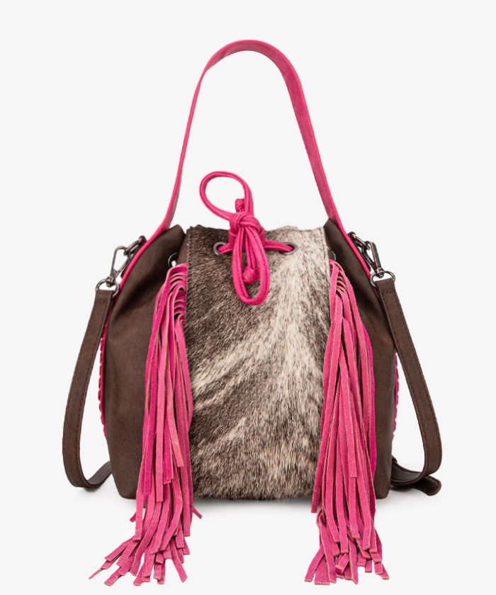 Montana West Drawstring Bucket Bag for Women - Stylish Leather Crossbody Purse with Adjustable Strap | Perfect for Travel, Shopping & Everyday Use