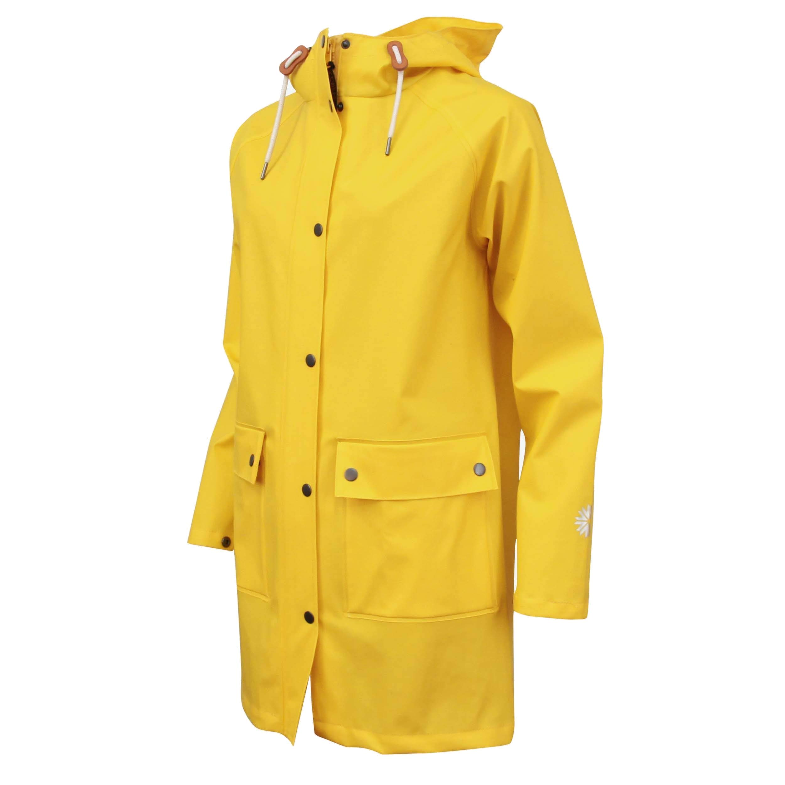 ICEWEAR Waterproof Brim Rain Jacket for Men & Women - Lightweight Windproof Outdoor Jacket for Hiking, Camping & Travel