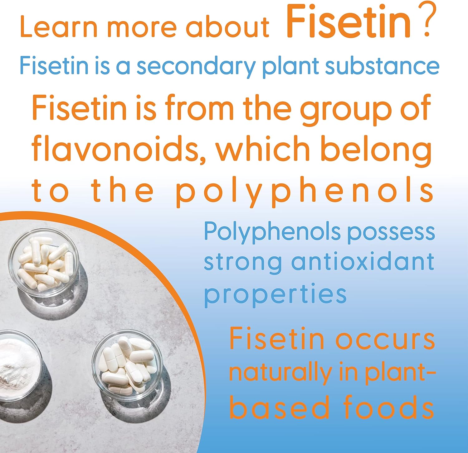 Doctor's Best Fisetin with Novusetin Supplement - 100mg per Serving, 30 Vegan Capsules - Supports Cellular Health & Longevity - Perfect for Anti-Aging & Wellness Routines