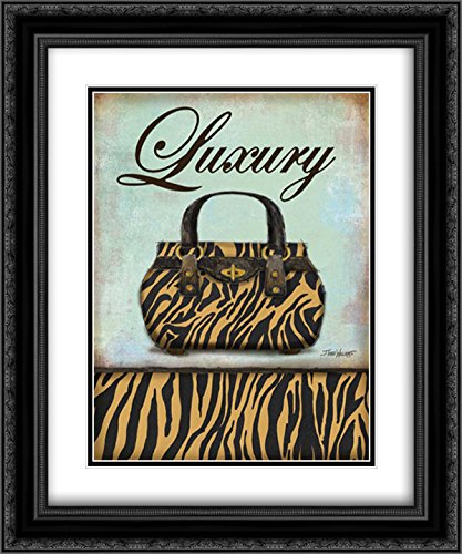 Williams Todd 15x17 Black Ornate Framed Double Matted Museum Art Print - Exotic Purse IV Wall Decor for Living Room, Bedroom & Office