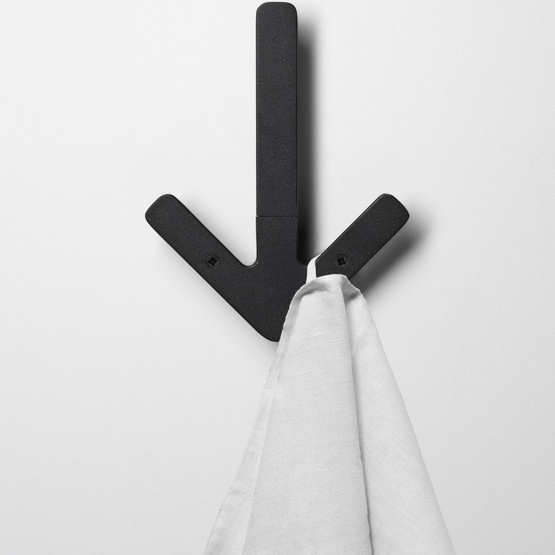 Hallen Arrow Hanger - Modern Wall Hook for Coats & Hats - Design House Stockholm - Perfect for Entryway, Bedroom & Closet Organization
