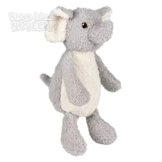 8 Eco-Friendly Scruffy Elephant Plush Toys - Perfect for Kids' Bedtime, Nursery Decor & Gift Giving