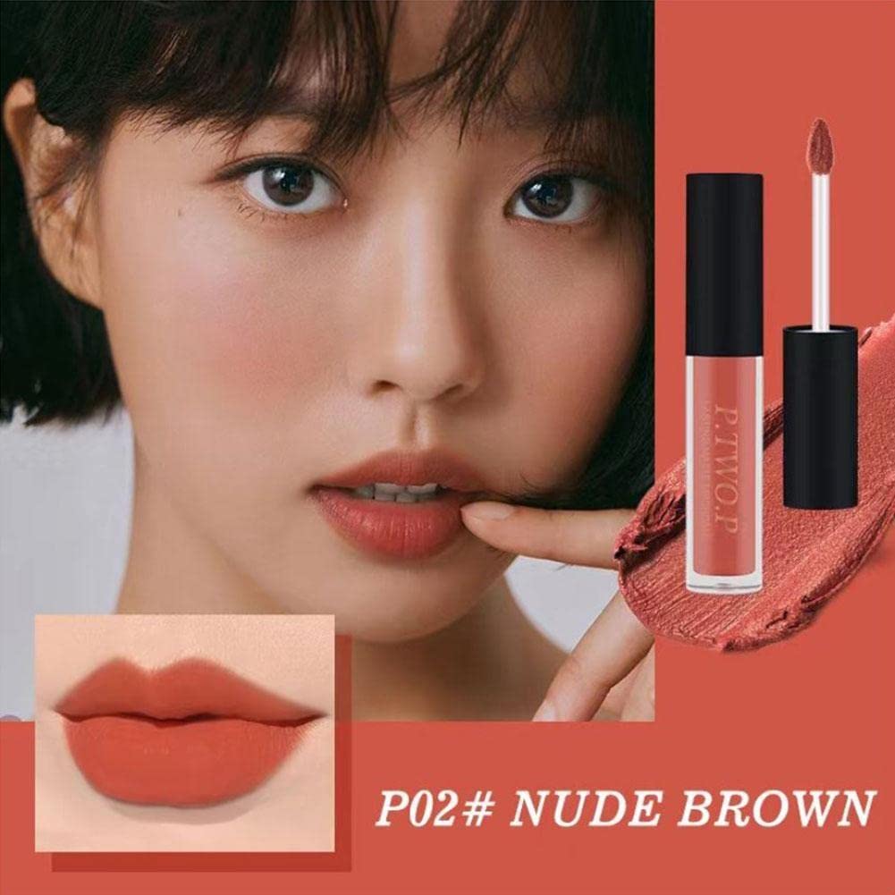 3PCS Matte Velvet Lip Gloss Set - Long Lasting Moisturizing Lip Tint for Women, Sexy Lip Glaze Makeup Kit (F6U8) - Perfect for Parties, Date Nights & Everyday Wear