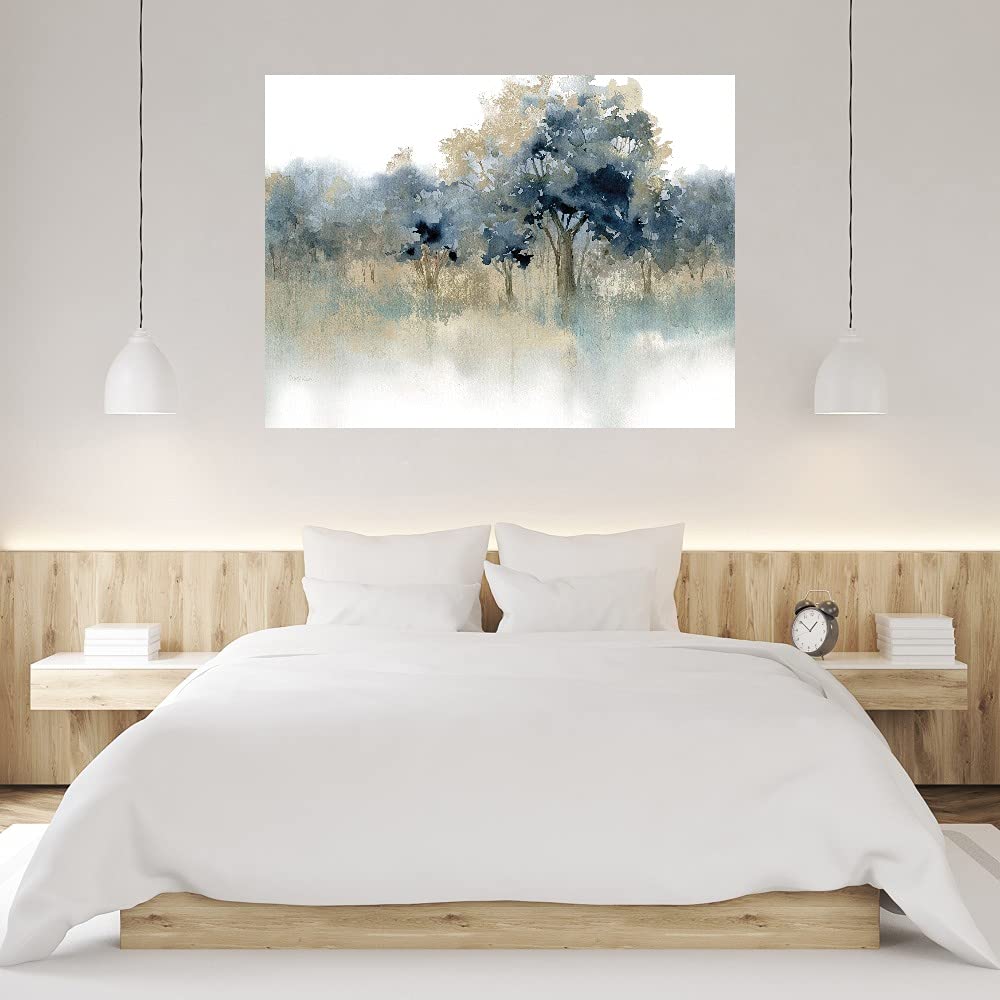 Large Canvas Wall Art - Waters Edge II Painting by Carol Robinson (32x24 inches) - Stunning Fine Art Decor for Bedroom, Living Room & Office - Perfect for Modern Home & Office Decor