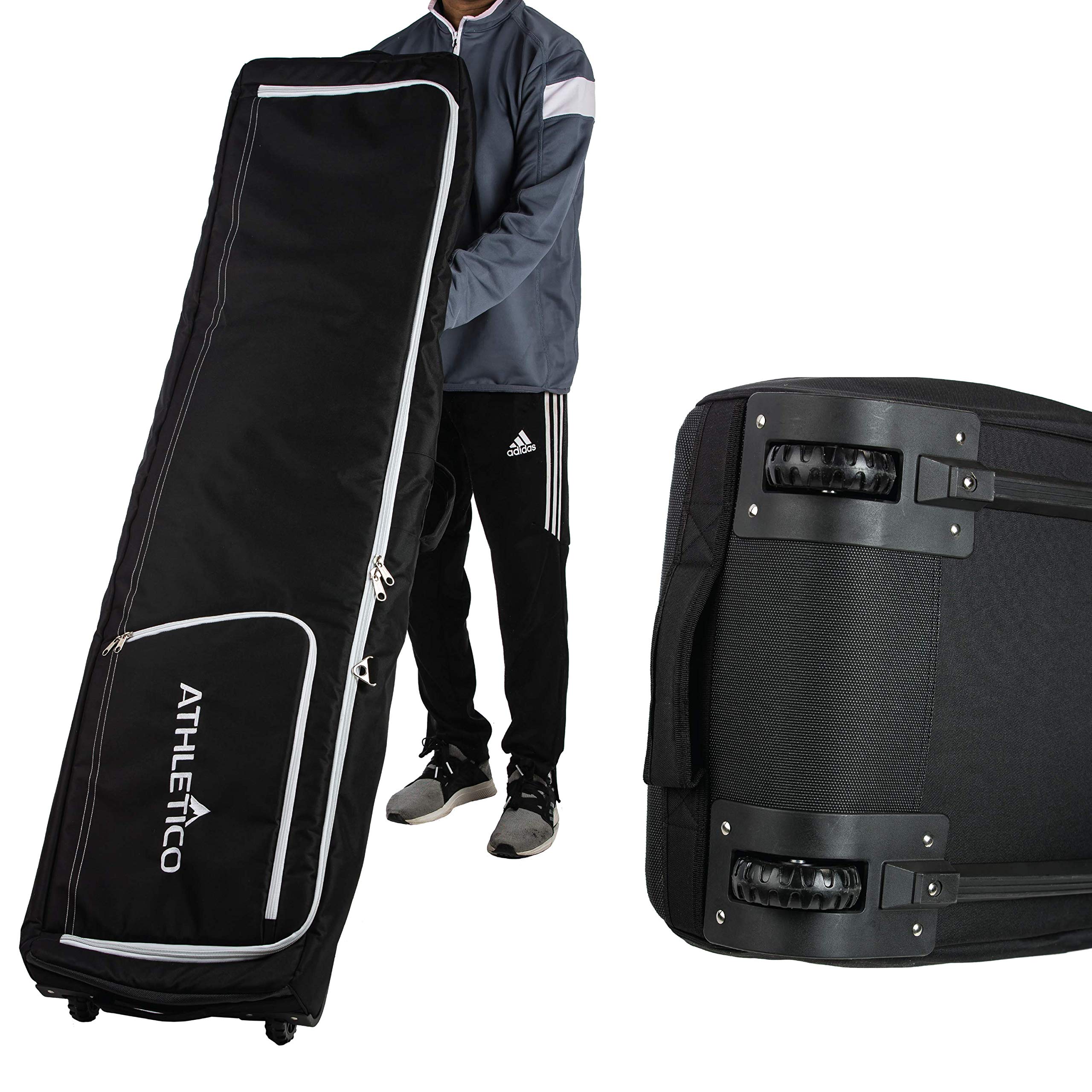 Athletico Conquest Padded Snowboard Bag with Wheels - Waterproof Travel Bag for Single Snowboard & Boots | Durable Protection for Airplane Travel & Winter Sports Gear Storage