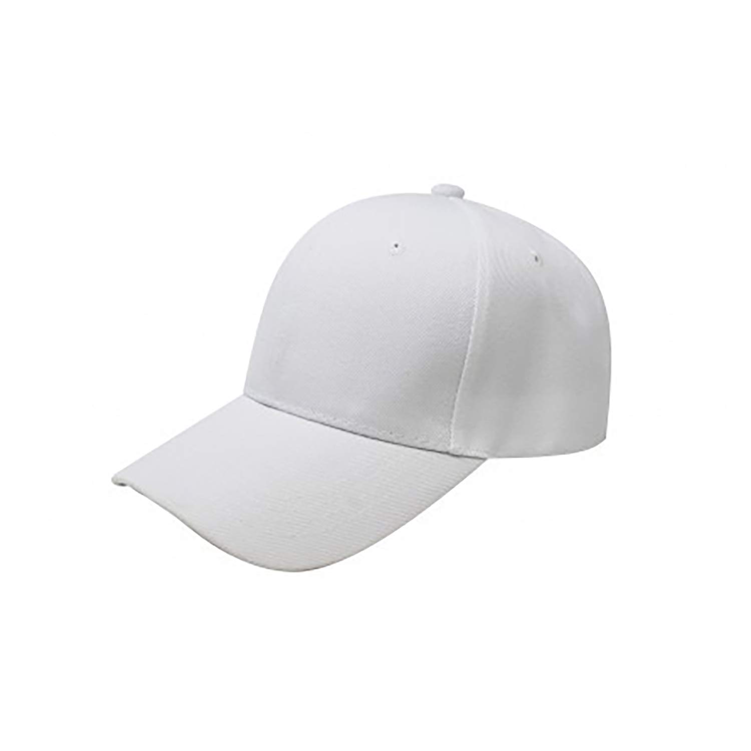 Balec Plain Baseball Cap - Adjustable Back Strap for Men & Women - Perfect for Outdoor Sports, Casual Wear & Sun Protection