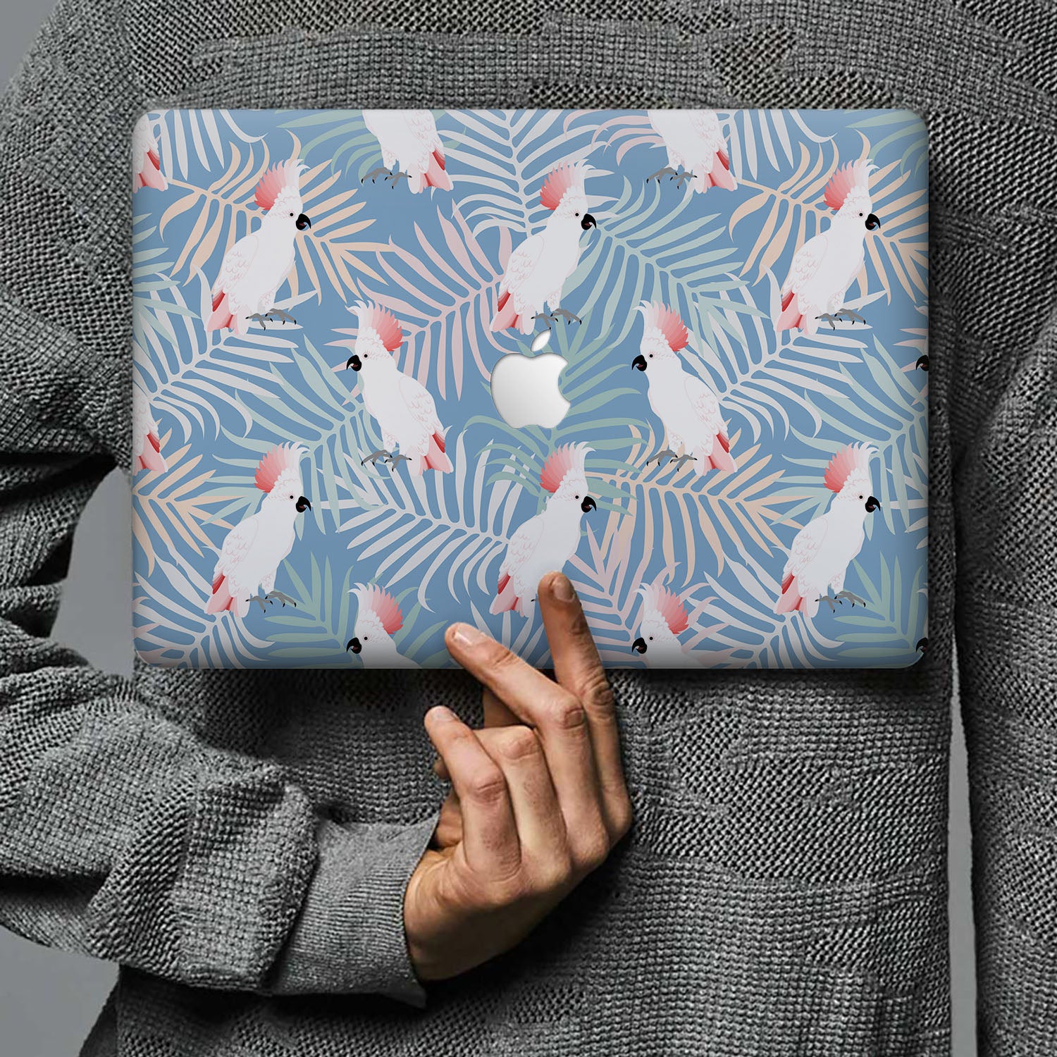 Premium MacBook Pro/Air Protective Case with Stylish Bird Design - Durable & Slim Cover for Work, Travel & Everyday Use