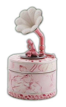 Elegant Ballerina Music Jewelry Box with Removable CD Spindle - Perfect for Jewelry Storage, Gift Giving and Home Decor