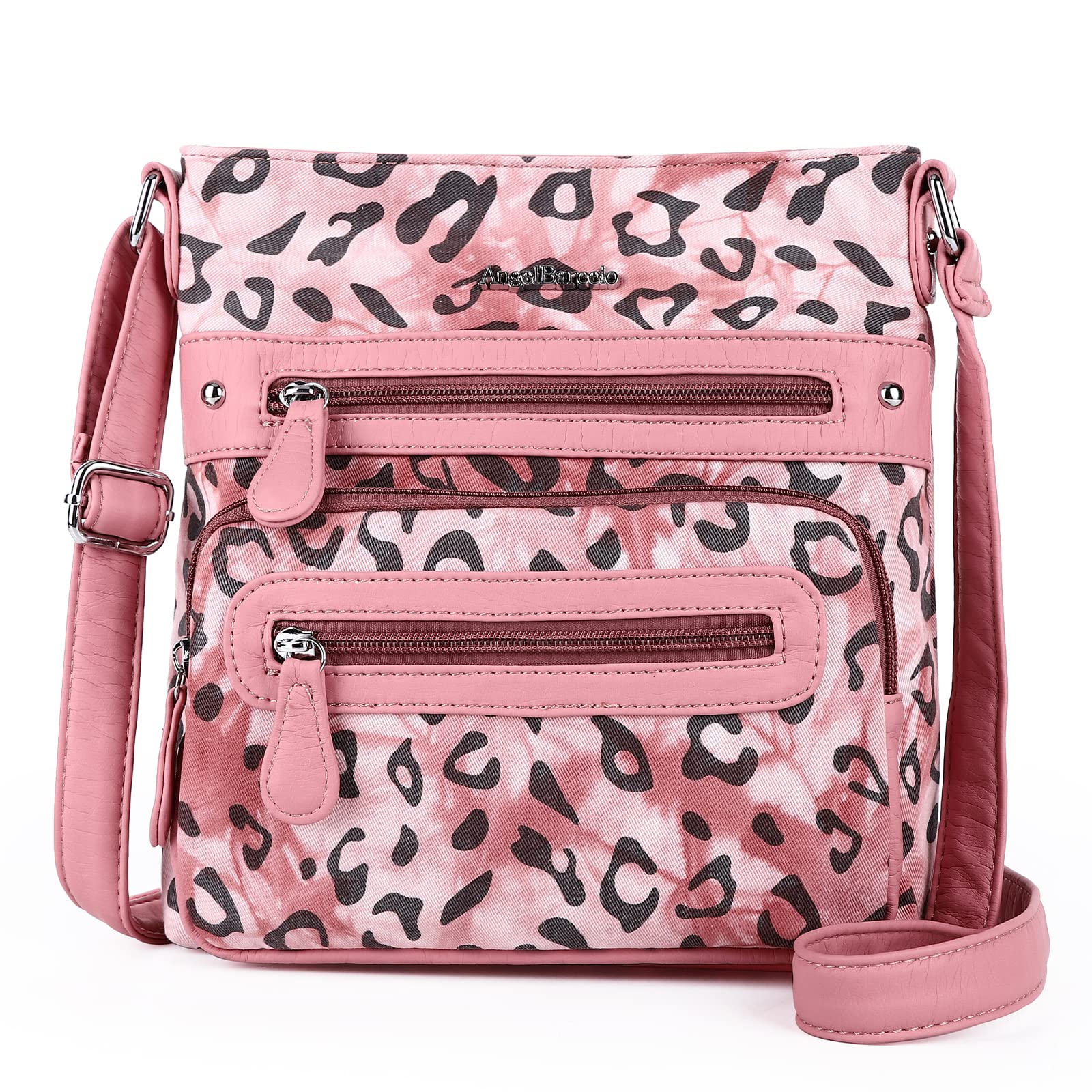 Angel Barcelo Women's Crossbody Purse - Ultra Soft Leather Shoulder Bag for Everyday Use, Fashionable Neatpack Handbag for Work, Travel & Date Night