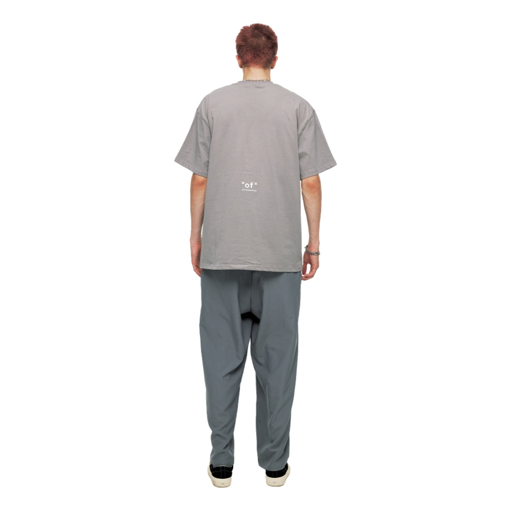 Ori Frederiqo Brad Pitt Classic SS Tee - Grey T-Shirt for Men - Oricfwof2023006 - Casual Wear & Street Style Outfit