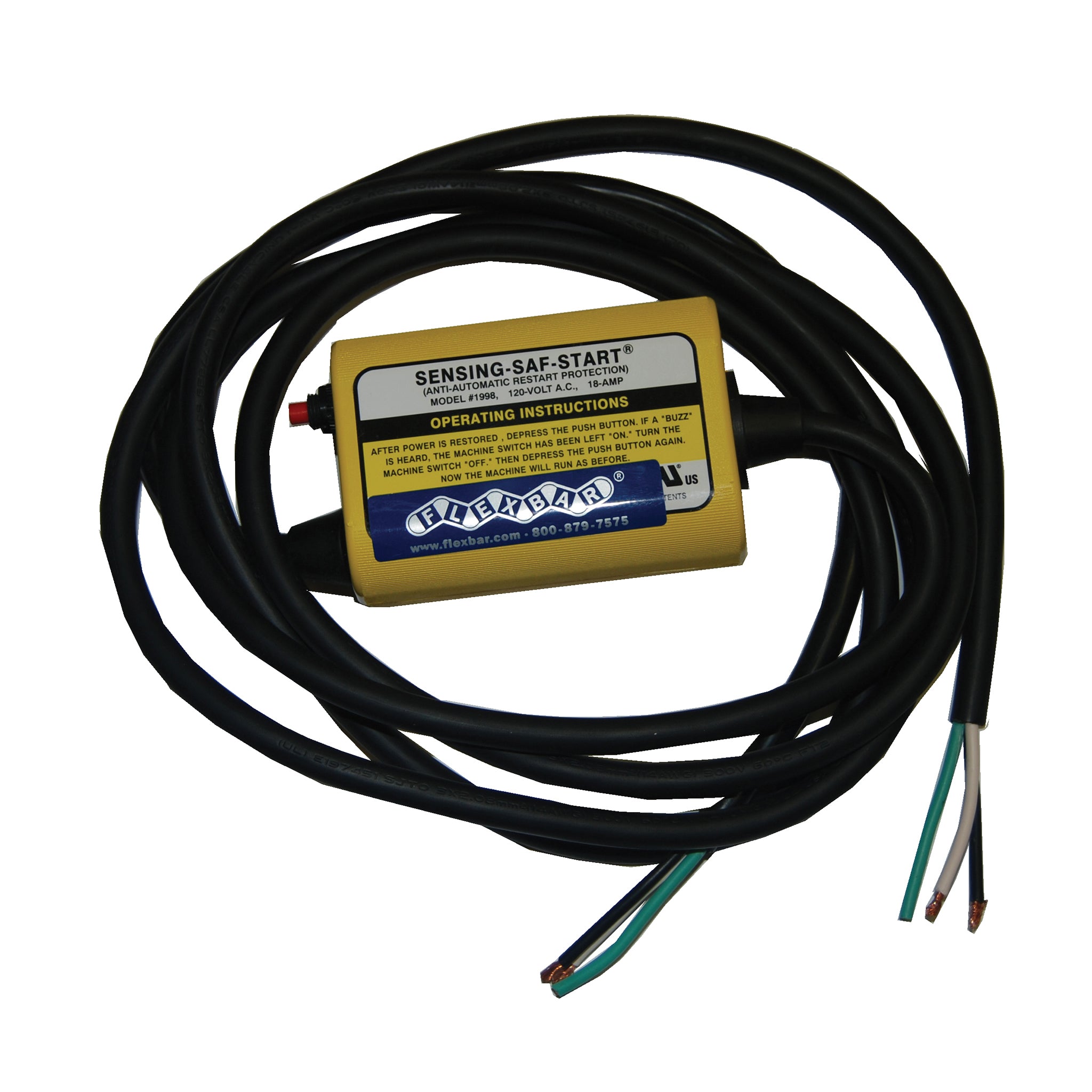 Flexbar® Sensing Saf Start® - High Precision Sensor for Industrial Automation | Reliable Safety Start System for Machinery & Equipment | Ideal for Manufacturing, Robotics & Heavy Equipment Safety Applications