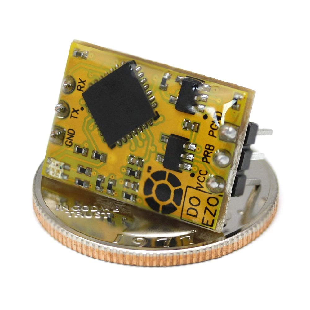 Atlas Scientific EZO-DO Dissolved Oxygen Sensor Circuit - High Precision 0.01-100+ mg/L for Aquaculture, Hydroponics & Water Quality Monitoring