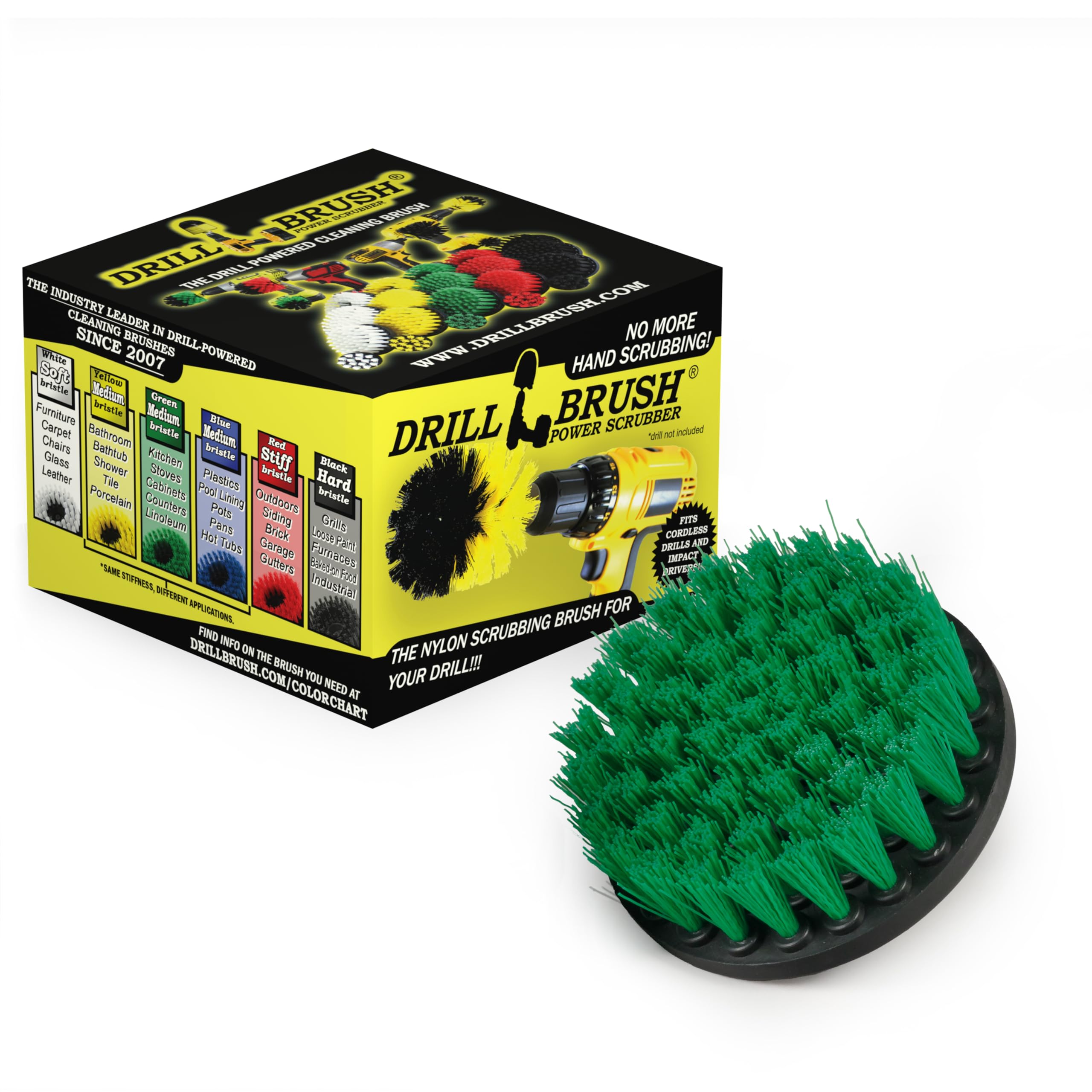 Kitchen Scrubbing Brushes Set - Stove, Cooktop, Griddle, Oven & Skillet Cleaning Tools - Durable Kitchen Cleaning Supplies with Ergonomic Handle - Perfect for Countertops, Stovetops & Bakeware Maintenance
