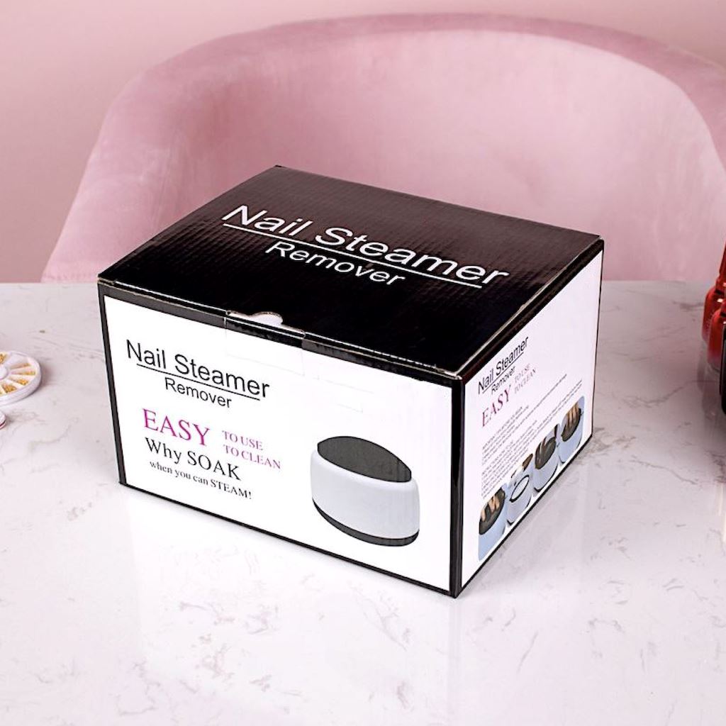 Professional Nail Steamer Remover for Gel & Acrylic Nails - Fast & Painless Nail Polish Removal - Perfect for Salon & Home Manicure/Pedicure