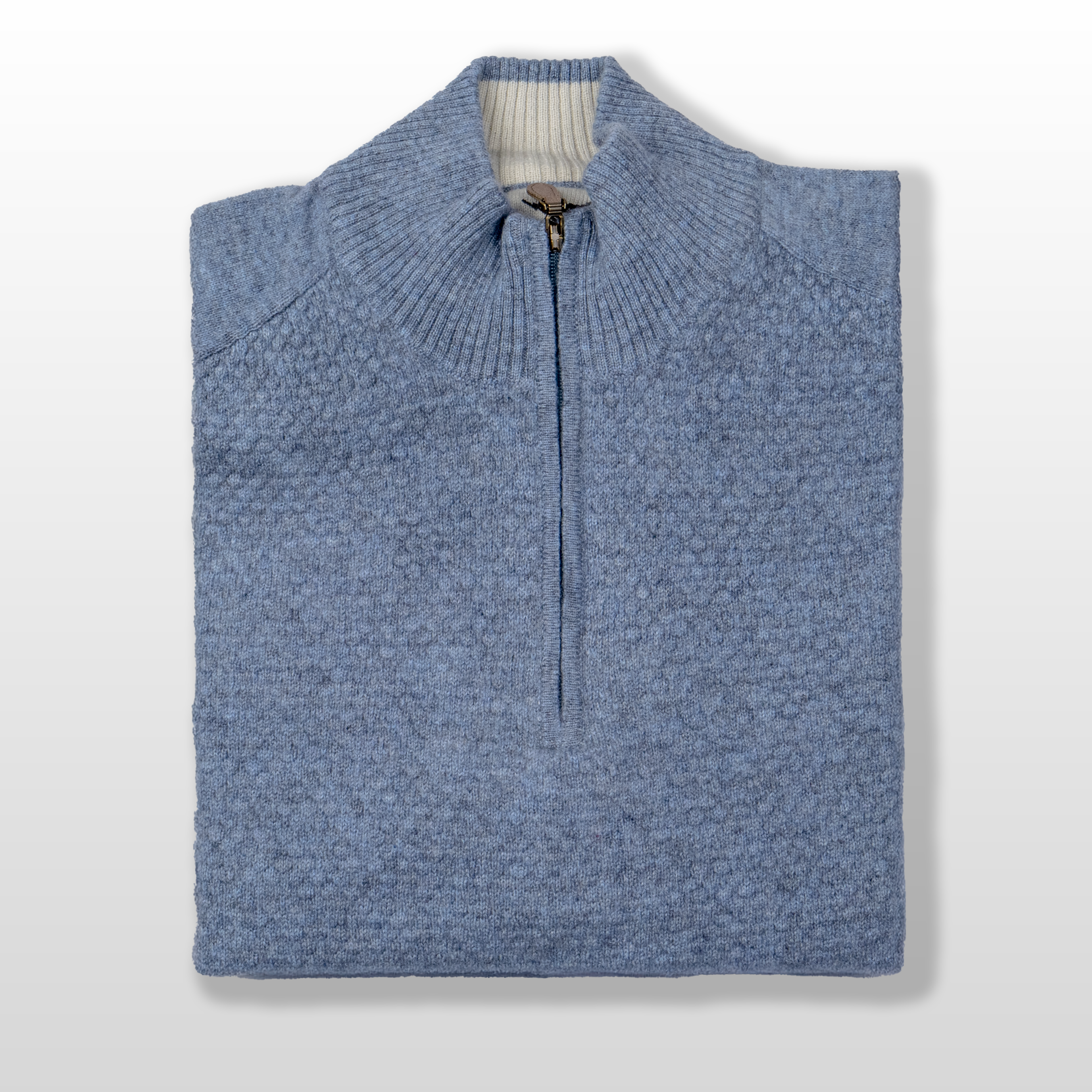 RAFFI Textured Cash Zip Mock Neck Sweater - Cozy Winter Pullover for Women | Perfect for Office, Casual Outfits & Holiday Gatherings