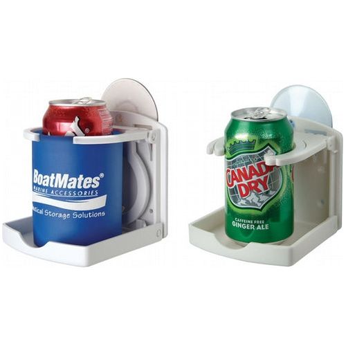 Portable Folding Drink Holder - Adjustable Cup Caddy for Car, Boat, Golf Cart & Outdoor Activities - Perfect for Travel, Camping, Picnics & Beach Days