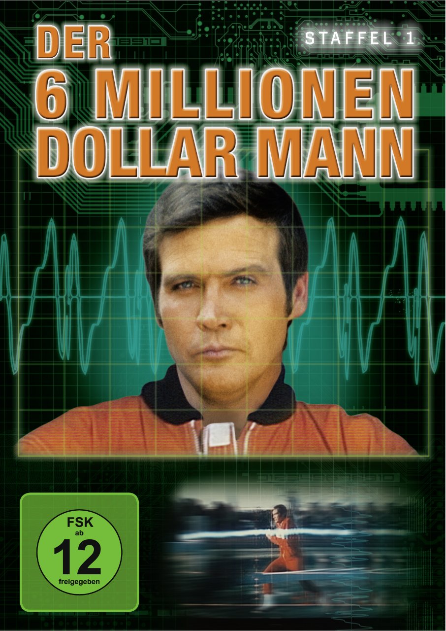 The Six Million Dollar Man - Classic 70s Sci-Fi Action TV Series - Perfect for Nostalgic Viewing & Retro TV Show Collectors