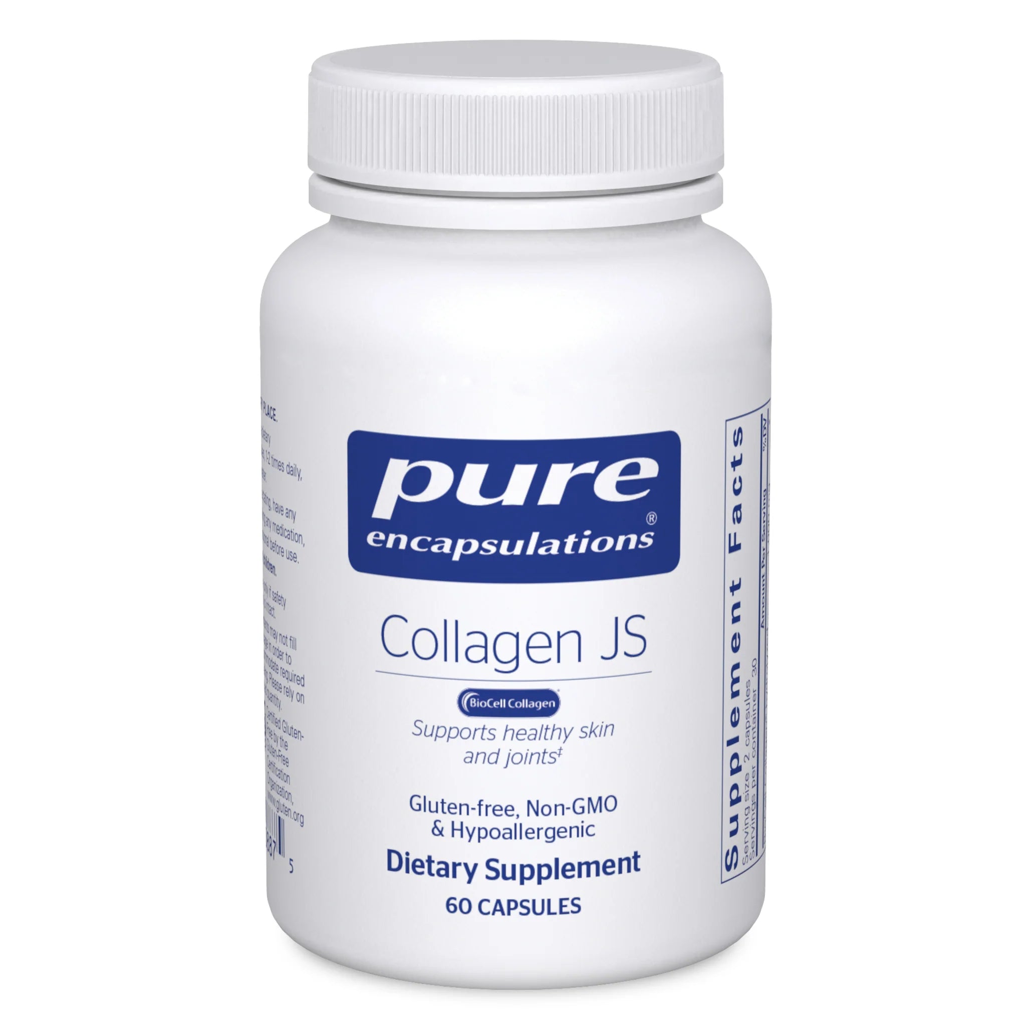 Pure Collagen Supplement 120 Capsules - Supports Skin, Hair & Joint Health - Perfect for Anti-Aging & Beauty Routine