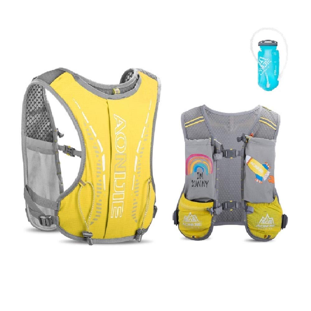 2.5L Hydration Backpack for Kids with 750ML Water Bladder - Lightweight Hiking Cycling Running Climbing Backpack for Outdoor Sports & School Activities