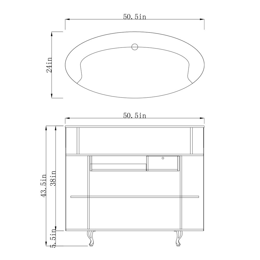 Modern Reception Desk with LED Lights - Elegant Office Reception Counter for Professional Workspaces | Perfect for Corporate Lobbies, Hotel Front Desks & Clinic Waiting Areas | STAR FERRY