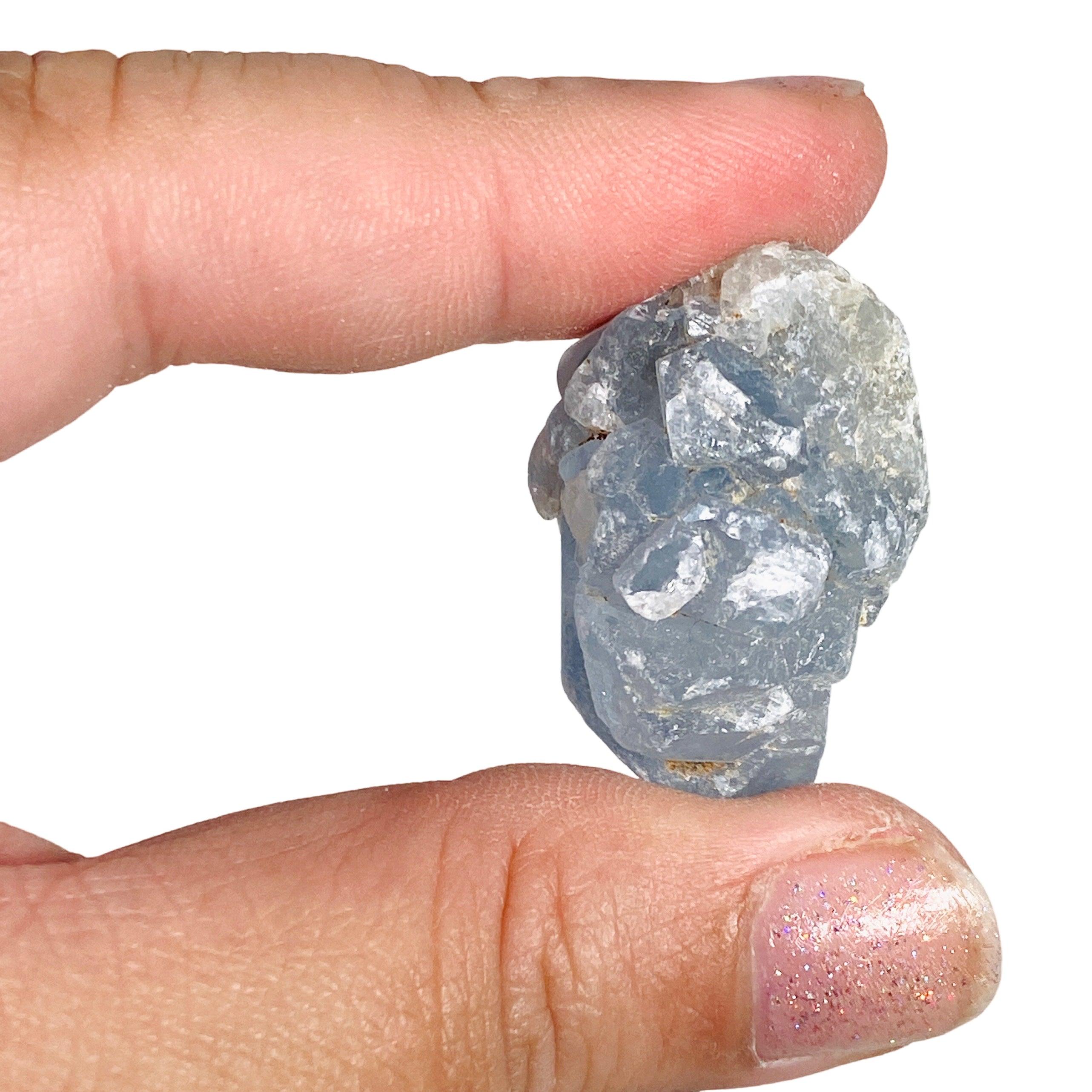 Natural Celestite Crystal Chunk - High Quality Healing Stone for Meditation, Reiki & Energy Work - Perfect for Home Decor & Spiritual Practices
