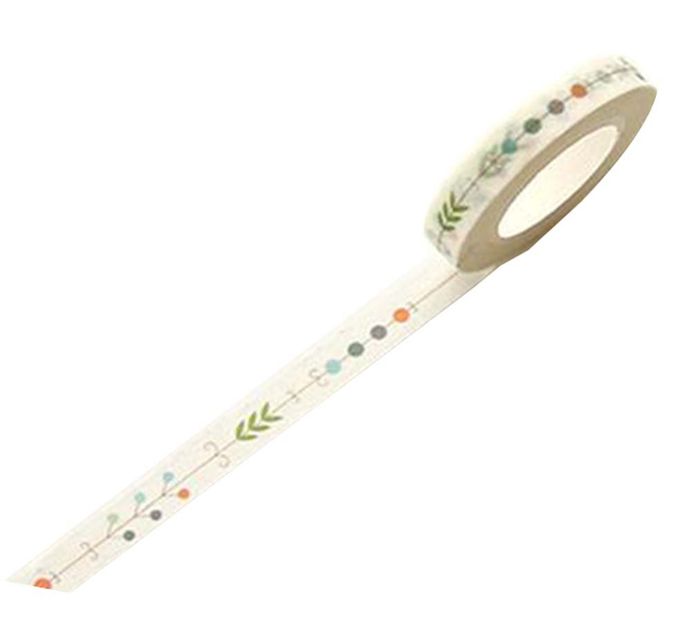 10 Pcs Decorative Washi Tape Set for Scrapbooking, Journaling, Bullet Journal - Colorful Paper Stickers for DIY Crafts, Notebooks, Planners & Gift Wrapping