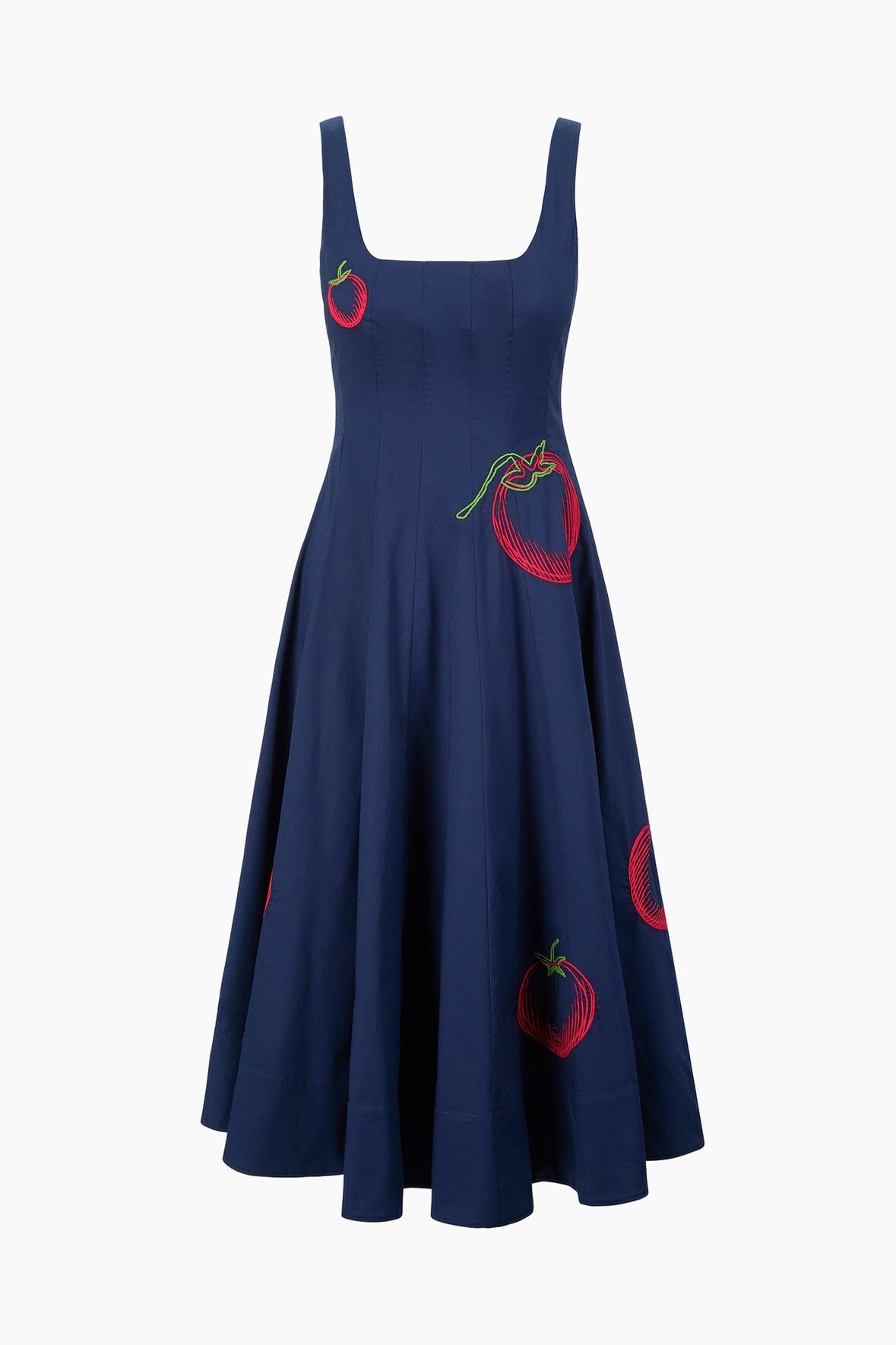 WELLS DRESS | Navy Blue Roman Dress for Women | Perfect for Weddings, Parties & Special Occasions