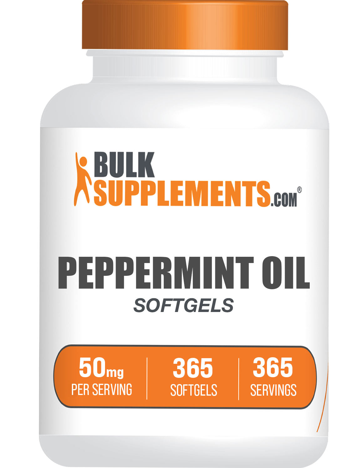 Premium Peppermint Oil Softgels for Digestive Support & Headache Relief - 100% Pure Natural Supplement for Gut Health & Wellness - Perfect for Aromatherapy, Massage & Stress Relief