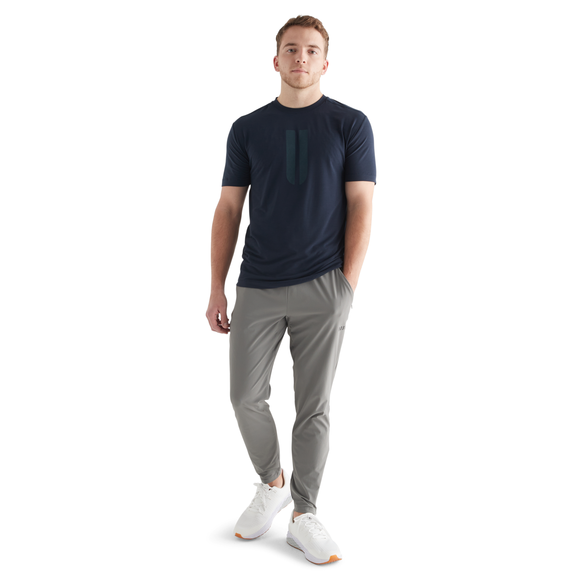 Men's Horns Graphic T-Shirt - Night Navy Blue Casual Tee for Streetwear & Everyday Outfits