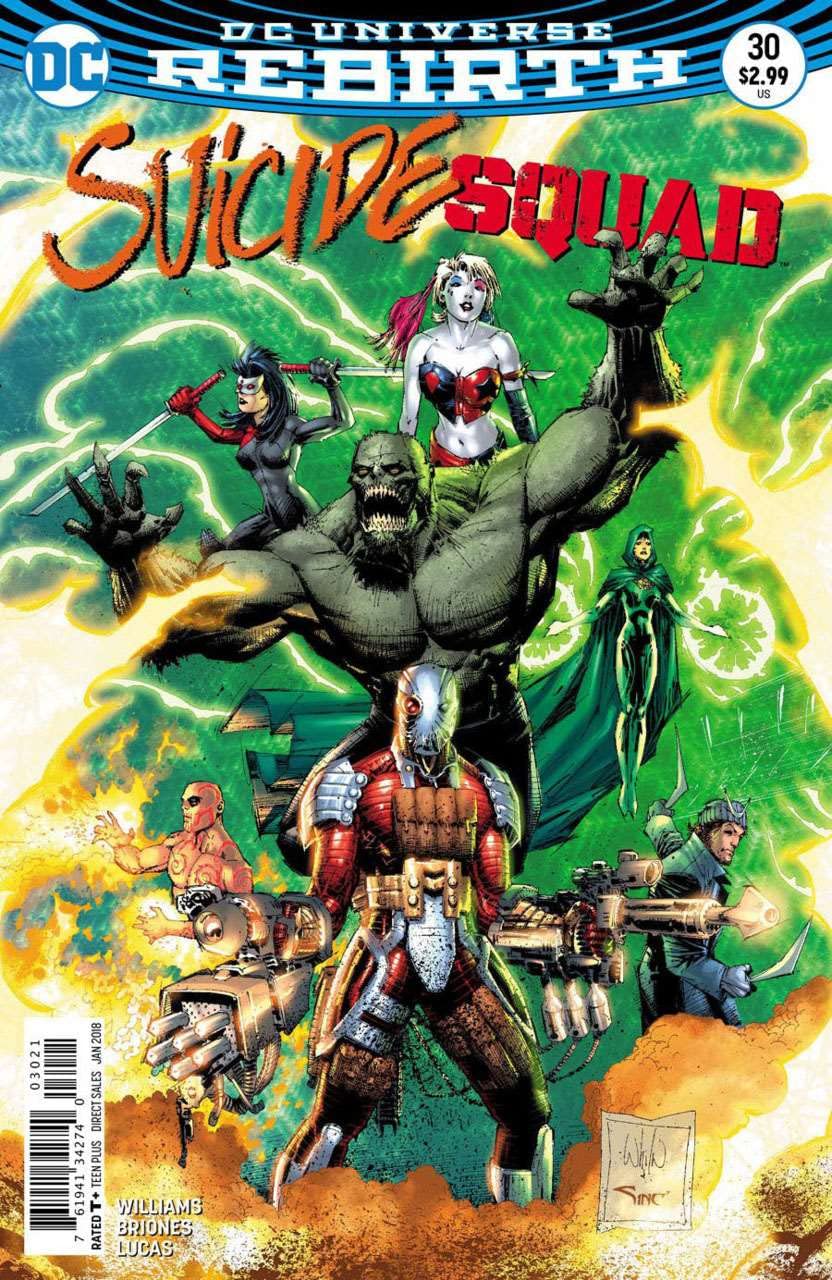 Suicide Squad (4th Series) #30A VF/NM DC Comic Book - Rebirth Edition by Whilce Portacio | Collectible Superhero Graphic Novel for Fans & Investors