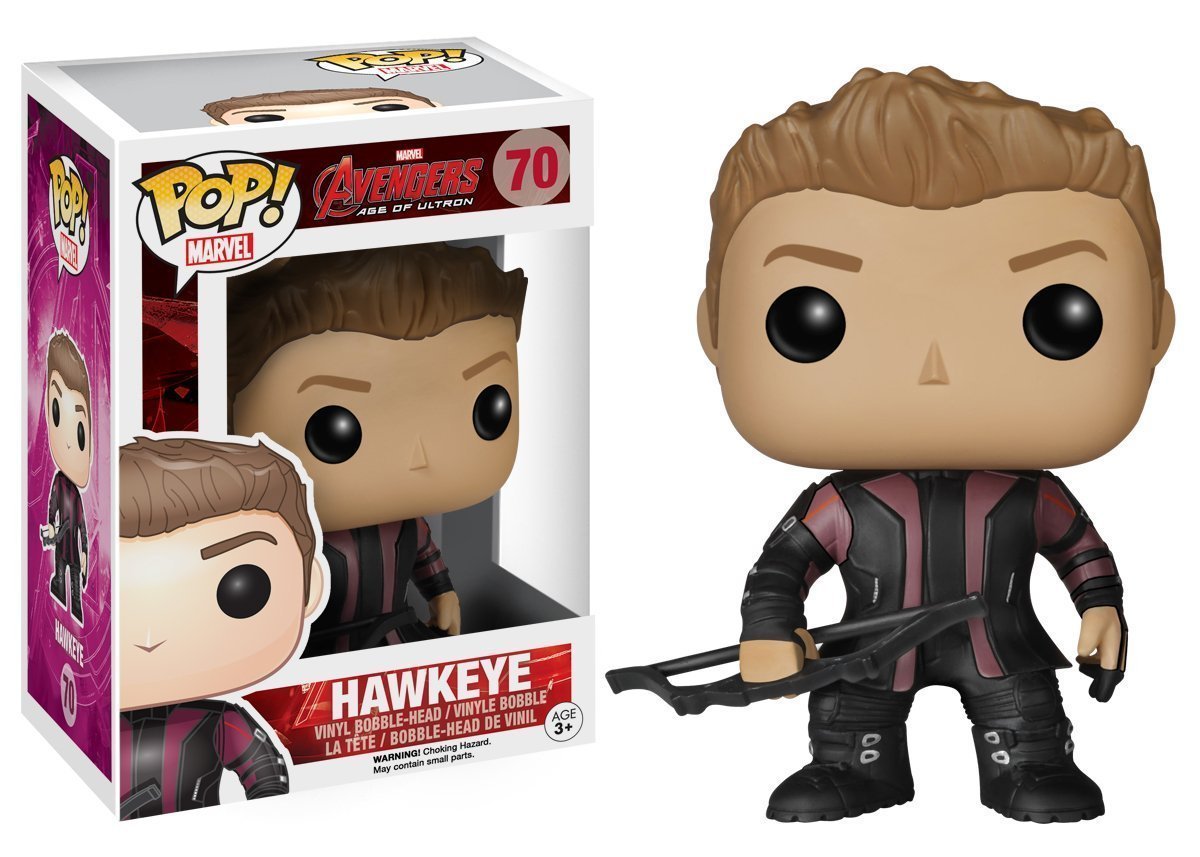 Avengers Hawkeye #70 Pop Vinyl Figure - Marvel Collectible Action Figure for Display, Gifts & Comic Book Fans