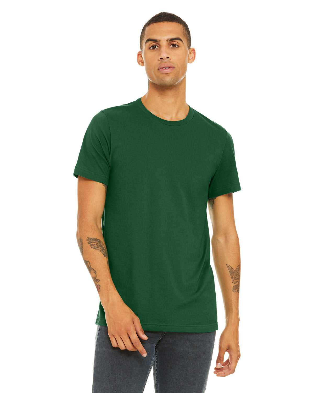 Bella + Canvas 3001C Unisex Jersey T-Shirt - Soft Cotton Crew Neck Tee for Men & Women - Perfect for Casual Wear, Screen Printing, and Everyday Outfits