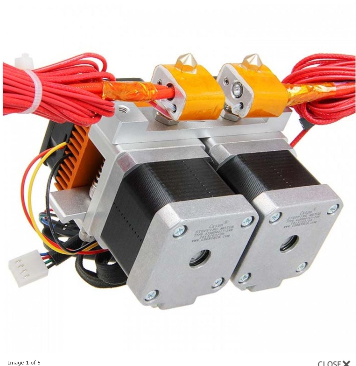 High Precision 3D Printer with Dual Extruder - 1.75mm All Metal Hotend for Professional Printing | Perfect for DIY Projects, Prototyping & Home Manufacturing