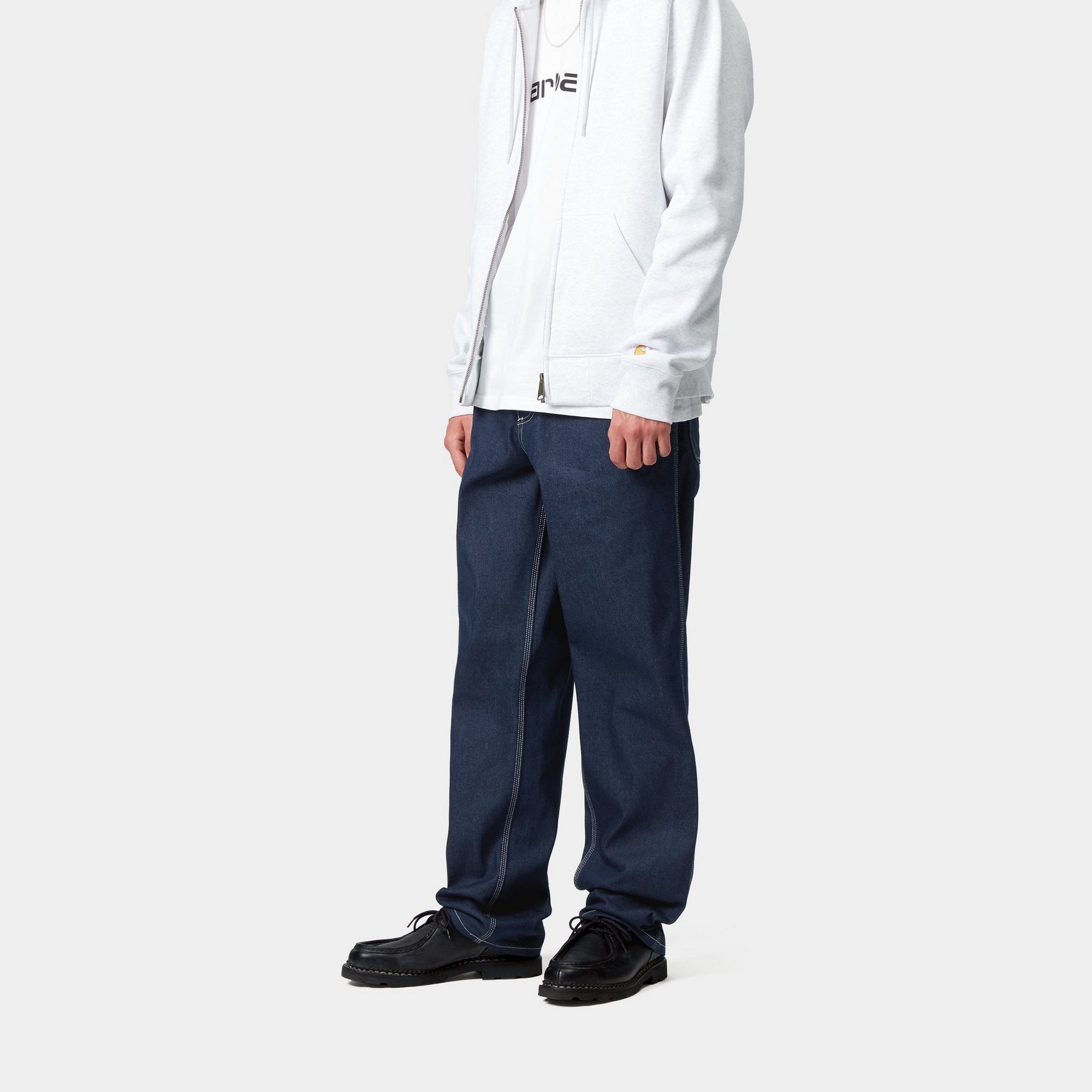 Simple Pant Denim Jeans | Blue (Rigid) - Comfortable Casual Wear for Everyday Outfits & Work