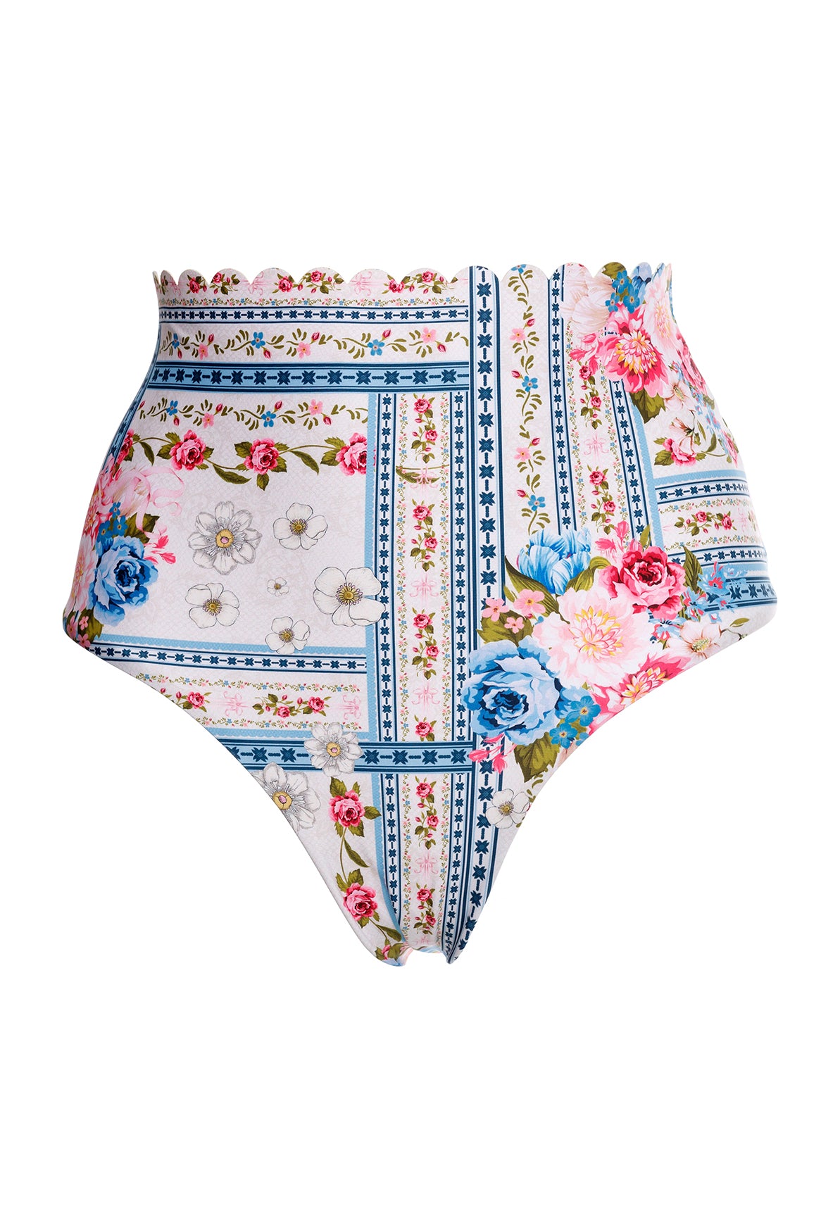 Alicia Women's High Waisted Bikini Bottom - Sexy Swimwear for Beach, Pool & Vacation | Comfortable & Stylish Swim Shorts