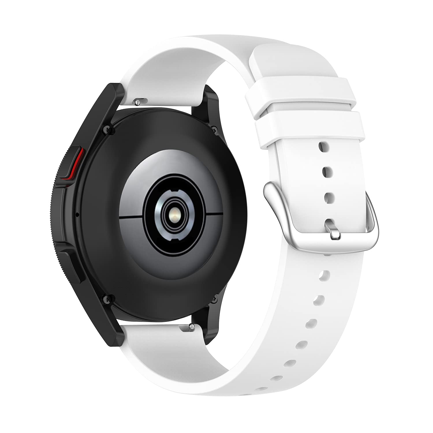 ECSEM Adjustable Replacement Bands Compatible with NiceFuse W3 Smart Watch - Soft Silicone Bracelet Quick Release Wristband, Waterproof Durable Strap for Women & Men - Perfect for Workouts, Running & Daily Wear