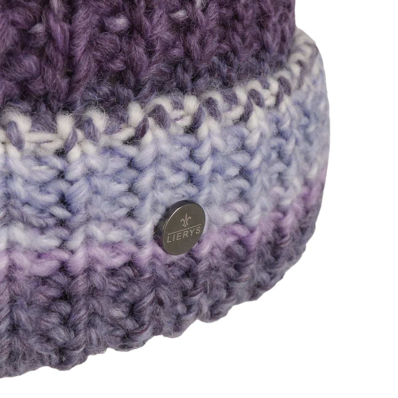 Lierys Finja Bobble Hat - Warm Winter Knit Beanie for Women & Men - Cozy Cable Knit Pom Pom Hat for Cold Weather - Perfect for Skiing, Snowboarding & Outdoor Activities