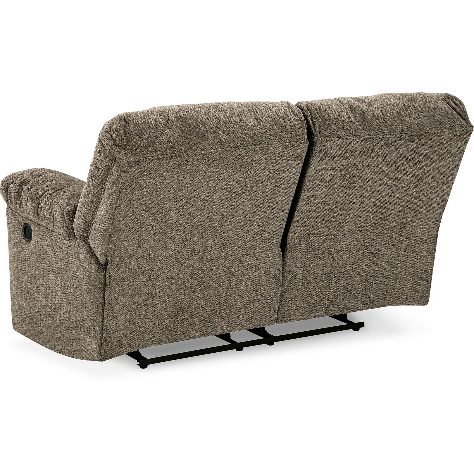 Alphons Reclining Loveseat - Modern Fabric Recliner Sofa for Living Room, Small Space, Home Theater & Relaxation